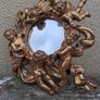 baroque cherub mirror Image 2