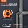 Articulating Borescope Camera with Light Two Way Articulated Endoscope Inspection Camera with 6 4mm Tiny Lens 5 inch IPS 1080P HD Screen 8xZoom, 8 LED Light Camera for Auto Plumbing 4.9 FT Image 2