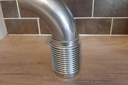 2.5" 304 stainless flex bellow for downpipe