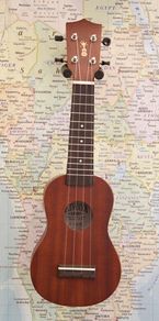 All mahogany Sopranino Kiwaya ukulele
