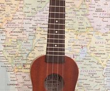 All mahogany Sopranino Kiwaya ukulele