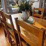 farm house table and chairs Image 3