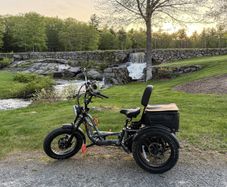 Meetone Tour Trike (reduced price). |  amazing Torque Sensor  | max speed 40 kmph | 2 x750 watts dual motors | 200km range, dual batteries | Nearly 1/2 price