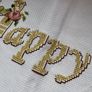 Handmade Cross Stitch Embroidery - Wedding happy forever Image 6