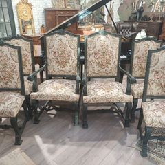 Set of 6 Baroque Style Dining Chairs