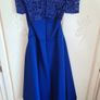 Blue wedding guest dress Image 10