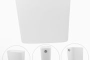 Brand New GRIRIW Trash can kitchen waste bin household office wastepaper basket