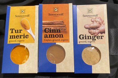 Organic Turmeric ginger cinnamon superfood