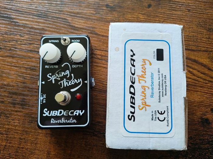 Subdecay Spring Theory Reverberator (Boxed)