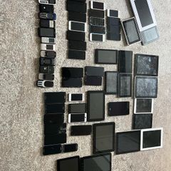JOBLOT of 18 tablets and 45 phones for parts or repair