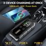 F02 Car Jump Starter, 4000A 12V Jump Starter Battery Pack (8.0 Gas/6.0L Diesel), QC 3.0 Image 6