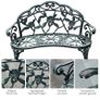 Garden Bench Cast Aluminium (LIMITED STOCK) Image 5