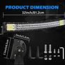 81.28cm Curved LED Light Bar Image 9