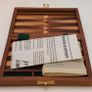 Travel Size Wooden Backgammon Set Image 6