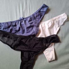 Skin to Skin thongs 3 pairs