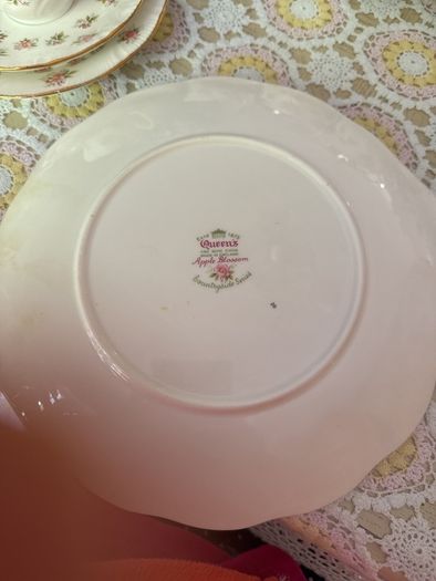 Queens Apple Blossom tea set