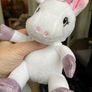 Cuddly white and pink unicorn Image 4