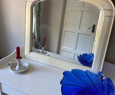 Farmhouse free standing mirror