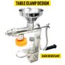 Manual Oil Press Machine 304 Stainless Steel for DIY Seed Nut Peanut Oil Expeller Extractor Household Cold Oil Extractor Image 5