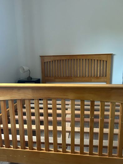Solid Wood Bed Frame - Double
