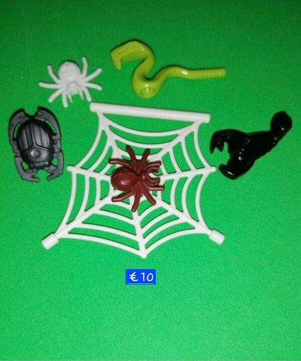 Lego Animals: Octopus,Shark, Snail, Spiders