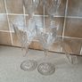 Set 4 Royal Doulton crystal Wine Goblets Image 5