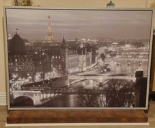 Piece of Art - Wall Framed Picture of Paris - 140cm x 100cm