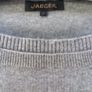 Jaeger Grey Cashmere & Wool Sweater L Image 2