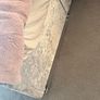 silver crushed velvet diamond double bed Image 4