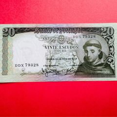 Portugal.  20  Escudos  1964  Pick 167 ( uncirculated )