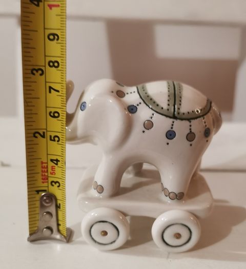 Small Ceramic Elephant Ornament