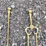 brass fire irons Image 3