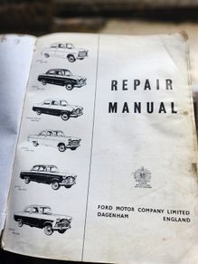 Mk 1, 2 Ford Consul Repair Manual