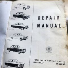 Mk 1, 2 Ford Consul Repair Manual