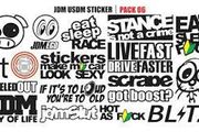 jdm car stickers