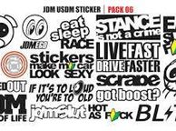 main image for ad jdm car stickers