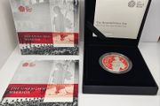 Royal Mint 2020 Silver Proof 5 Pounds  The Unknown Warrior The Remembrance Day Lest We Forget Piedfort Coin