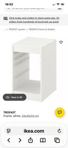 Trofast storage frame x2