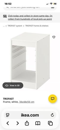 Trofast storage frame x2