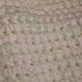 Crochet baby Blanket Cream Pastel, Tunisian crochet technique Image 5