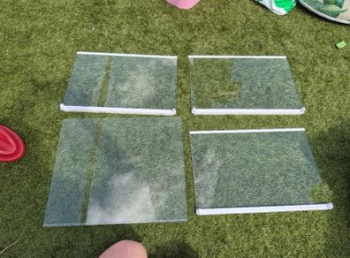 Glass fridge inserts
