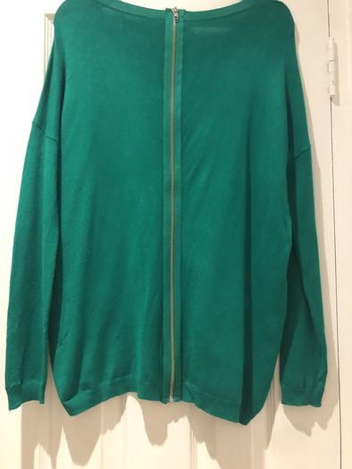 Green Jumper with Zip on back