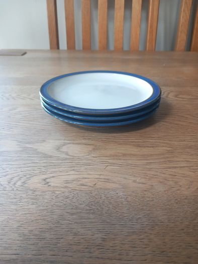 Denby Imperial Blue Sideplates Small