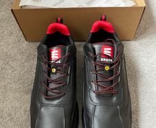 Ergos | Safety Shoes | Mens | Black | EUR 46 | UK 11 | Brand New