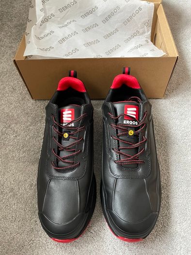 Ergos | Safety Shoes | Mens | Black | EUR 46 | UK 11 | Brand New
