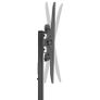 Adjustable TV Trolley with Shelf TV Bracket on Wheels Image 4