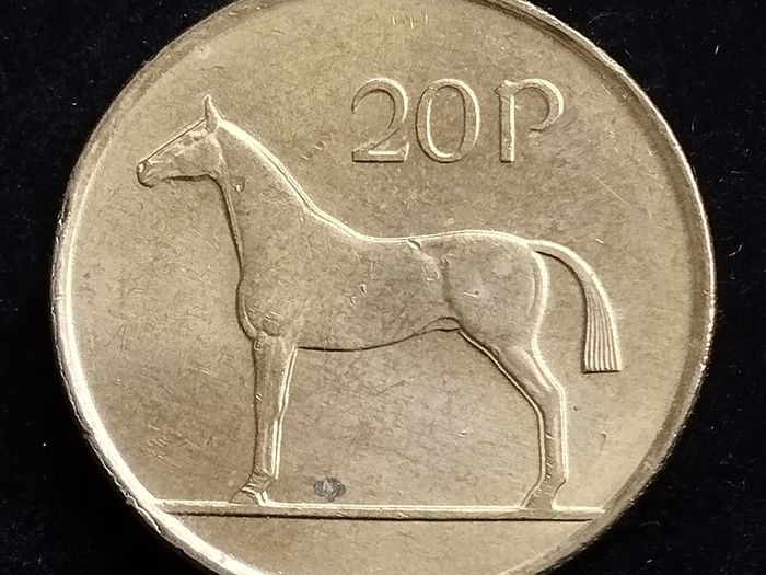 Ireland - 2000 - 20 Pence - Horse - KM.25 - UNC - [845]