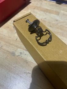Brass knobs