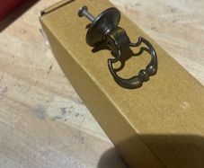 Brass knobs