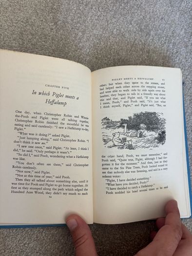 Vintage Winnie The Pooh 1974 Book